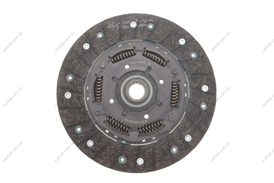 Диск зчеплення Audi A4/A6/VW Passat 1.9 TDI 96-08 (d=228mm) LuK 323 0645 10 (фото 1)
