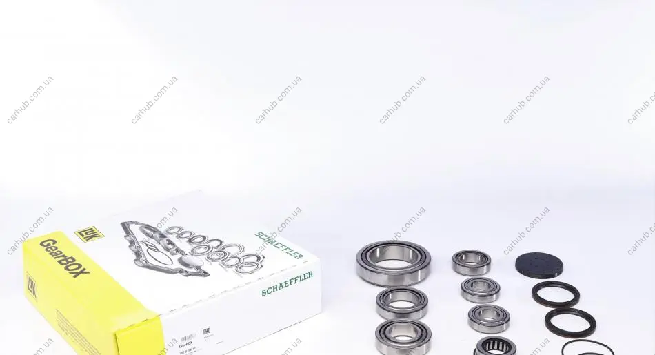 Комплект підшипників коробки передач SEAT ALHAMBRA VW LT 28-35 I, LT 40-55 I, SHARAN 1.8-2.8 12.82-03.10 LuK 462 0198 10 (фото 1)