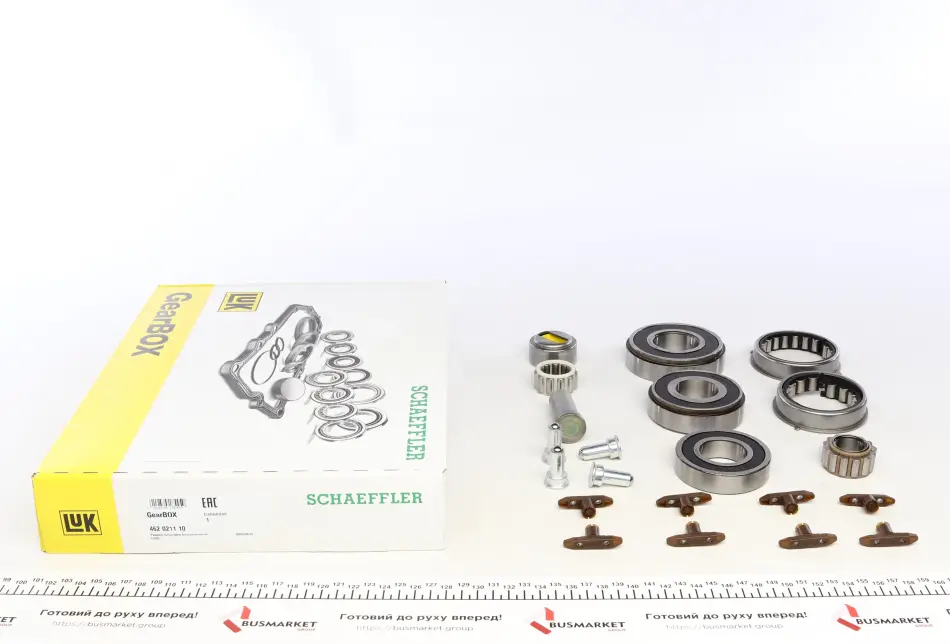 Комплект підшипників коробки передач FORD TRANSIT, TRANSIT V363 2.2D/2.4D/3.2D 04.06- LuK 462 0211 10 (фото 1)