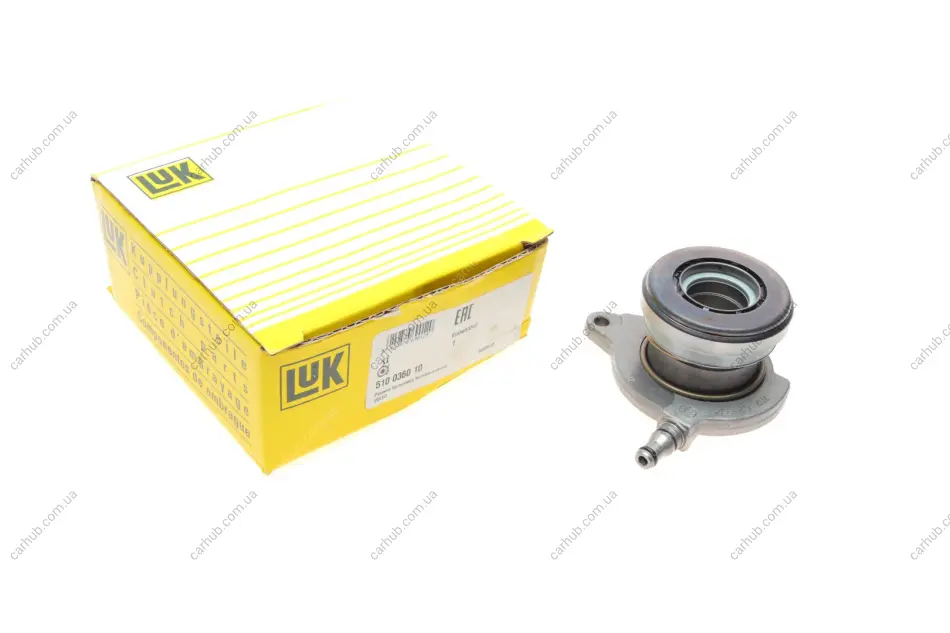 Підшипник вижимний Volvo S60/S80/V40/V60/V90/XC60/XC70 2.0D 13- LuK 510 0360 10 (фото 1)