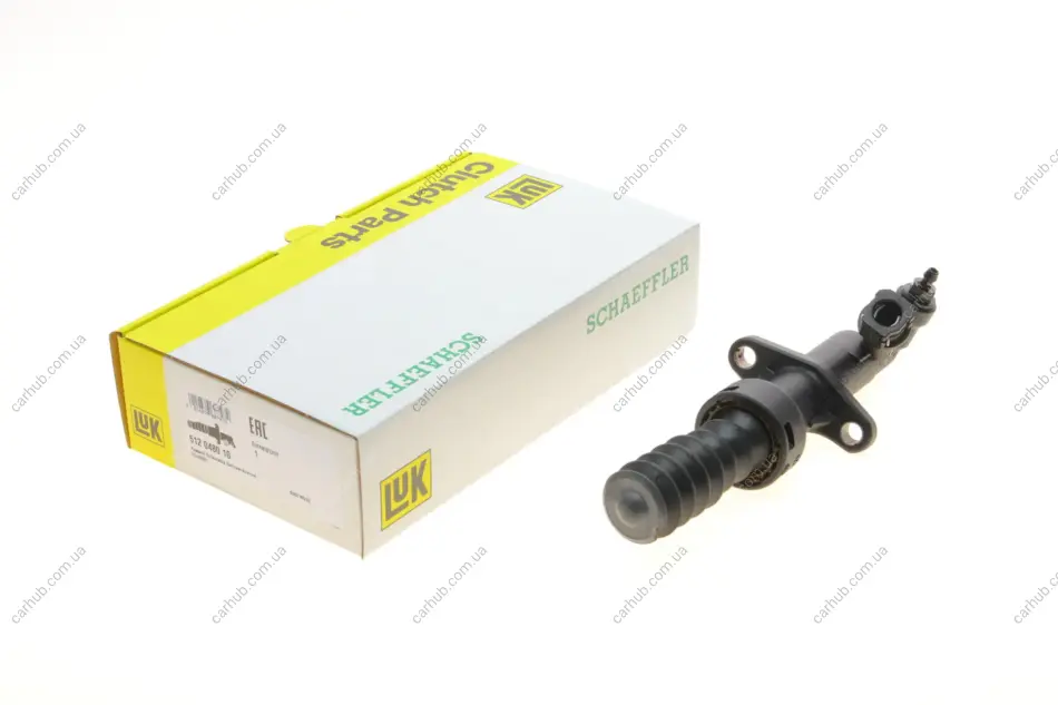 Циліндр зчеплення (робочий) Citroen Berlingo/C4/C5/Peugeot Partner/308/3008/5008 07-/407 04- LuK 512 0480 10 (фото 1)