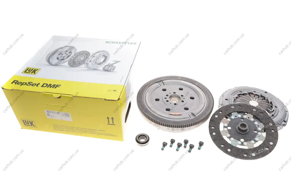 Демпфер + комплект зчеплення Citroen Berlingo 1.6 HDi 08- LuK 600 0084 00 (фото 1)
