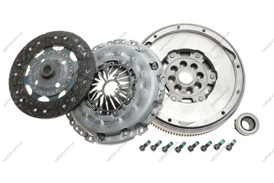 Демпфер + комплект зчеплення Citroen C4/C8/Peugeot 307/407 2.0 HDi 03- LuK 600 0140 00 (фото 1)