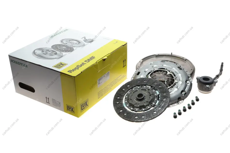 Демпфер + комплект зчеплення Audi A3/Skoda Octavia/VW Golf V 2.0 TFSI 04-13 LuK 600 0148 00 (фото 1)