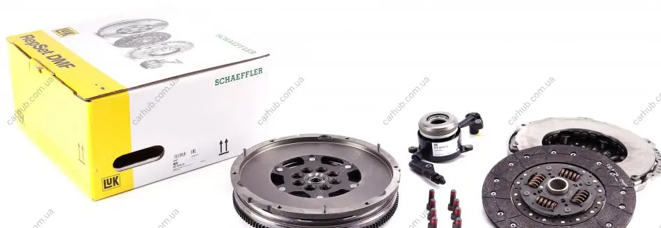 Демпфер + комплект зчеплення VW Crafter 2.5TDI 06-11, 120kw, BJM LuK 600 0202 00 (фото 1)