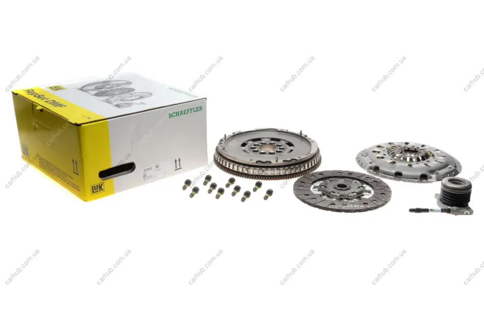 Демпфер + комплект зчеплення Volvo C70/S60/S80/V70/XC70 2.3/2.4 97-10 (+ вижимний) LuK 600 0214 00 (фото 1)