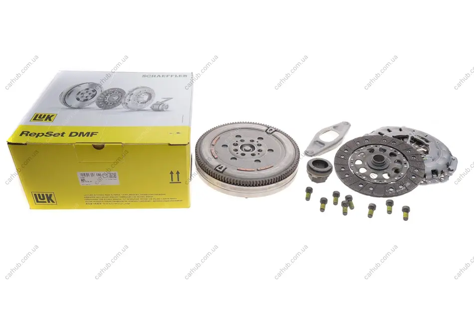 Демпфер + комплект зчеплення +вижимний + вилка BMW 5 (E60) 05-09 M47/N47 LuK 600 0238 00 (фото 1)