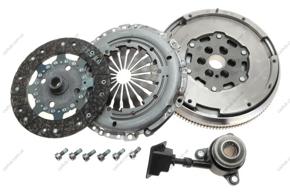 Демпфер + комплект зчеплення Peugeot 3008/308/5008 1.6 HDI 07-17, 80kw, (DV6TED4) LuK 600 0297 00 (фото 1)