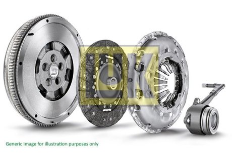Демпфер + комплект зчеплення Citroen C4 2.0 HDi 06-13 LuK 600 0328 00