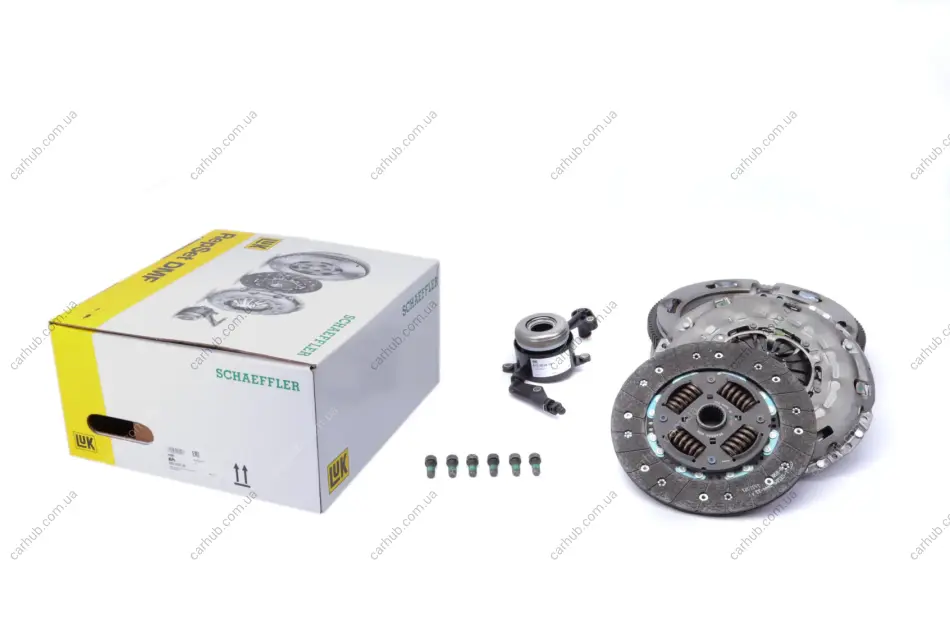 Демпфер + комплект зчеплення VW Crafter 2.0 TDI, 05/11 - 12/16, 80/84/100/103/105kw LuK 600 0330 00 (фото 1)