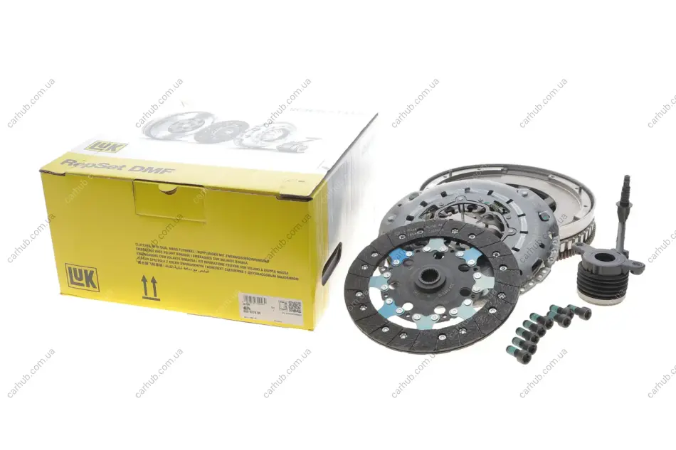 Демпфер + комплект зчеплення Renault Kadjar 1.6 dCi 15-, (R9M 414) LuK 600 0378 00 (фото 1)