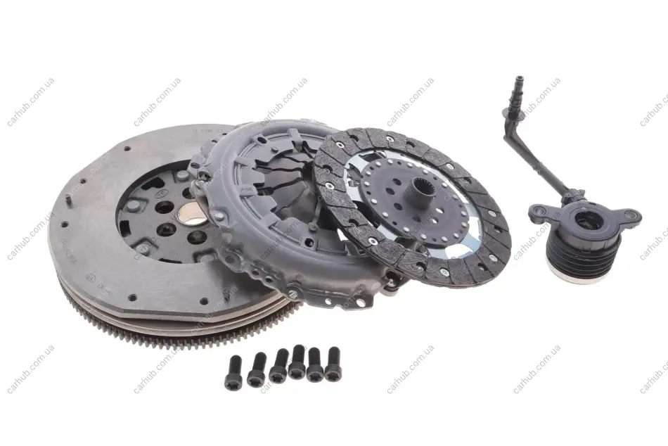 Демпфер + комплект зчеплення Nissan Qashqai I/X-Trail II 2.0 4x4/FWD, 07-14, MR20DE LuK 600 0420 00 (фото 1)