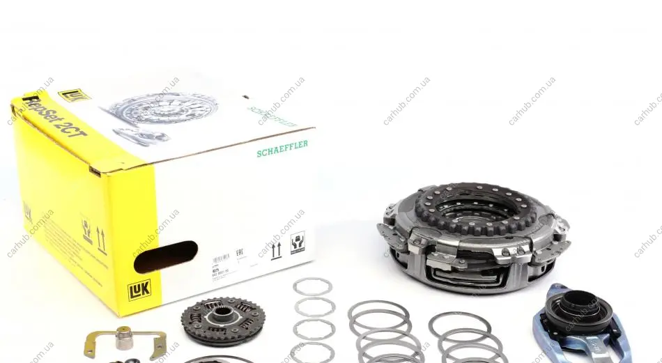 Комплект зчеплення VW Passat 1.4TSI/1.8TSI, 10-14, DSG7-0AM/0CW (DQ200) LuK 602 0001 00 (фото 1)