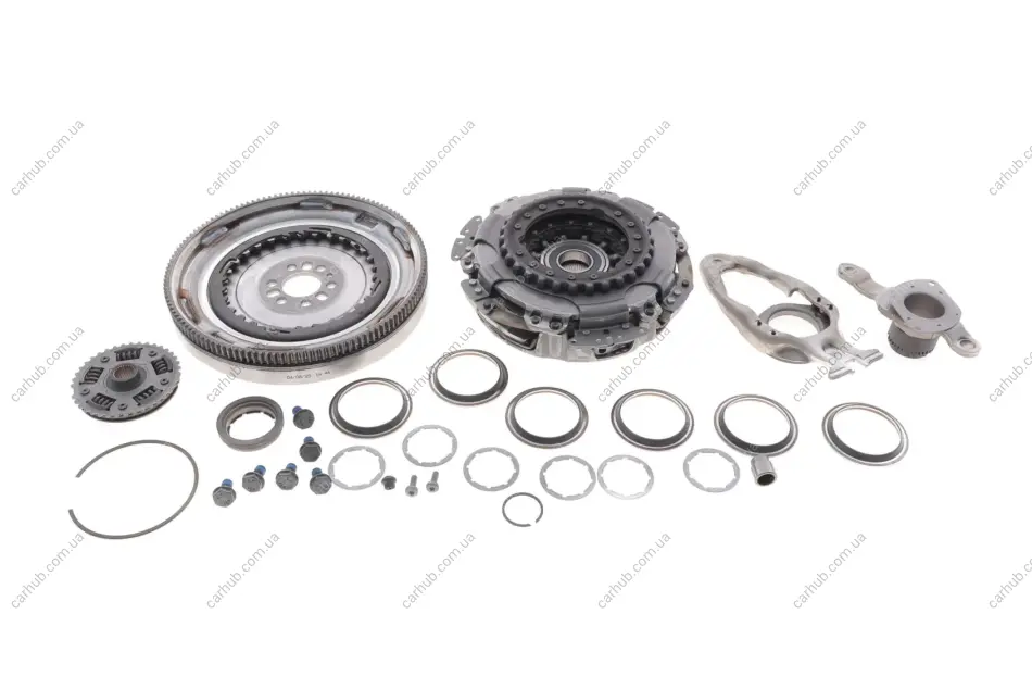 Демпфер + комплект зчеплення VW Caddy III/IV 1.6 TDI 10-20, DSG7 (0AM/0CW) DQ200 LuK 603 1007 00 (фото 1)