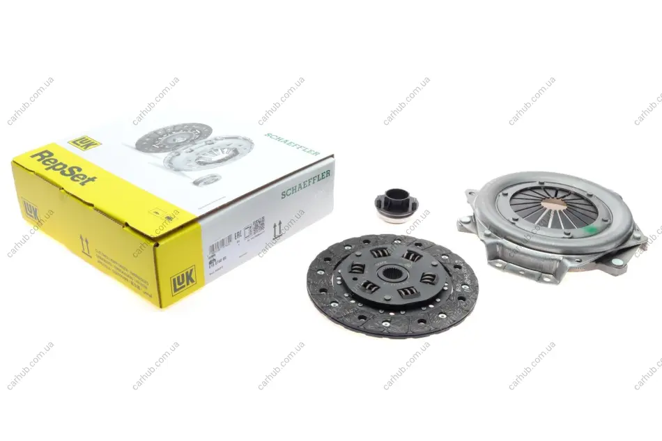 Комплект зчеплення Renault Clio 1.2/1.4 91-98 LuK 618 0740 00 (фото 1)