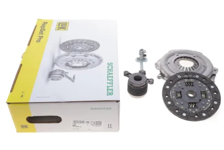 Комплект зчеплення Renault Clio III 1.2 16V Hi-Flex/Ethanol, 05-14, D4F, 48/55/57kw (кпп JH3.128) LuK 618 3086 33