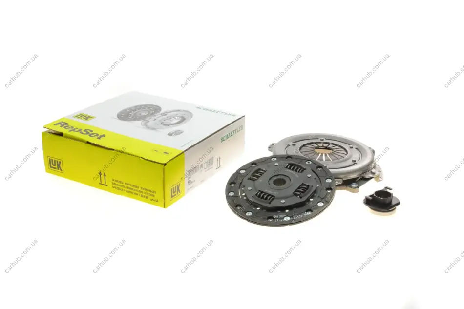 Комплект зчеплення Renault Kangoo 1.2-1.4, d=180mm, D7F/D4F/E7J/K7J LuK 618 3091 00 (фото 1)
