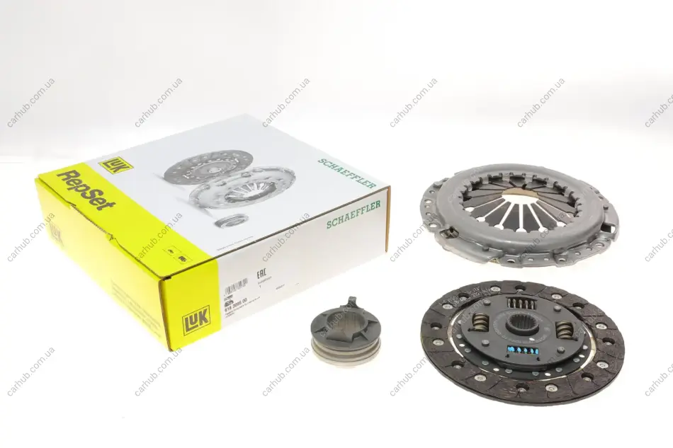 Комплект зчеплення Hyundai Getz 1.1 02-09 (d=180mm) (+вижимний) LuK 618 3095 00 (фото 1)