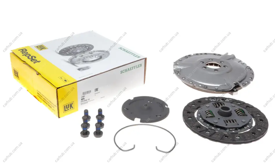 Комплект зчеплення Seat Toledo/VW Golf -99 (d=190mm) LuK 619 0042 10 (фото 1)