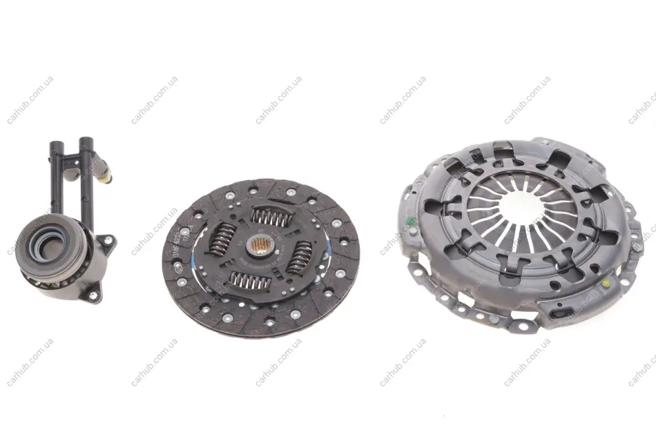 Комплект зчеплення Ford Fiesta/Mazda 2 96-08 (d=190mm) (+вижимний) LuK 619 3063 33 (фото 1)