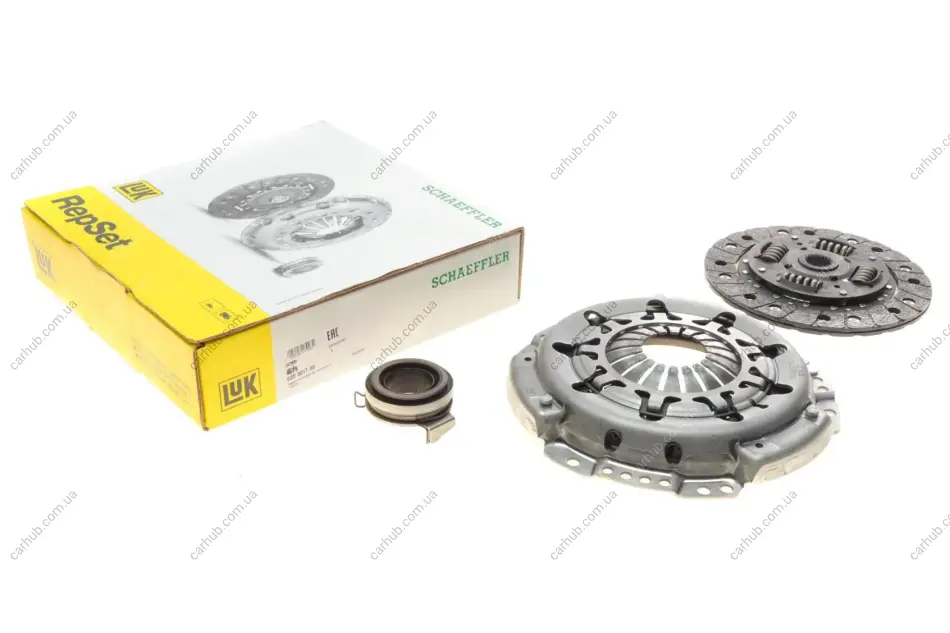 Комплект зчеплення Toyota Corolla1.3-1.6 87-07 (d=200mm) LuK 620 3017 00 (фото 1)
