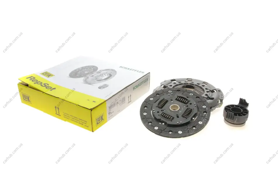 Комплект зчеплення Fiat Doblo 1.9D, 01-, 46kw, d=200mm LuK 620 3080 00 (фото 1)