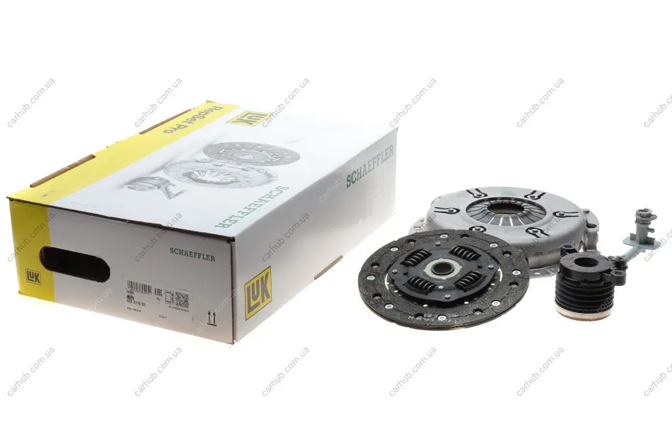 Комплект зчеплення Renault Kangoo 1.6 16V 08- (d=200mm) K7M 750, K4M 830/831/834-836 LuK 620 3119 33 (фото 1)
