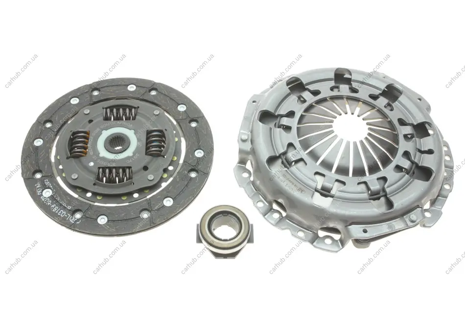 Комплект зчеплення Fiat Panda 1.3D 03- (d=200mm) (+вижимний) LuK 620 3445 00 (фото 1)