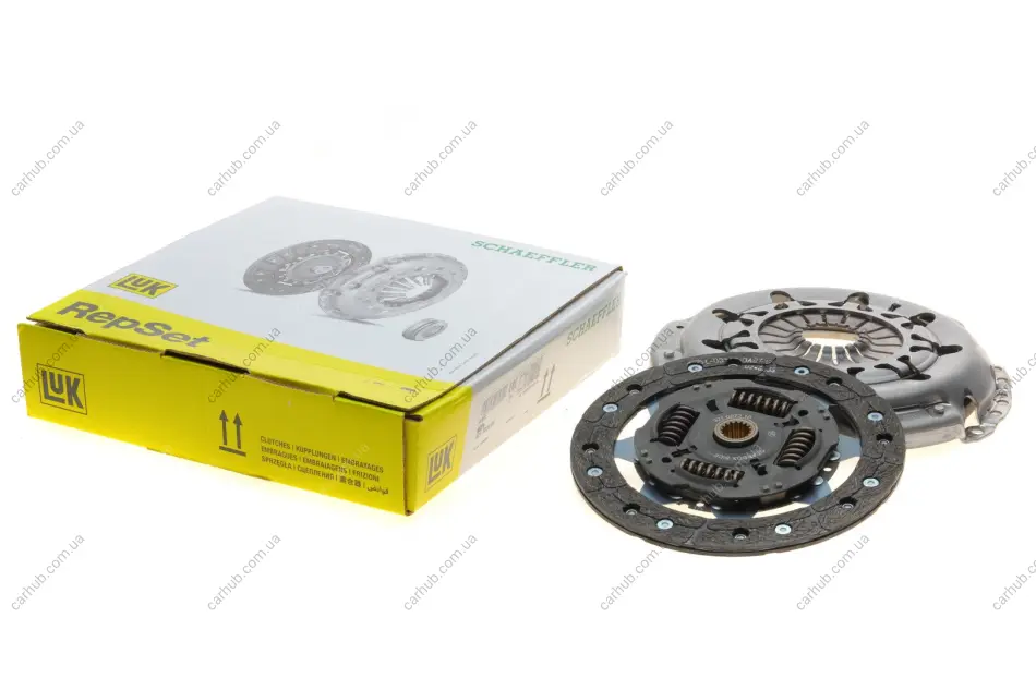 Комплект зчеплення Ford Fiesta/Mazda 2 1.6 01-08 (d=210mm) LuK 621 3008 09 (фото 1)