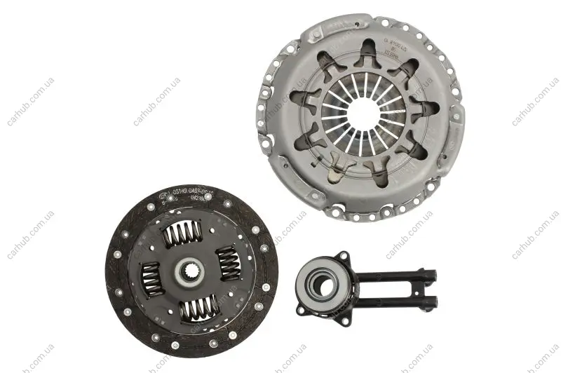 Комплект зчеплення з гідравлічним підшипником FORD FIESTA V, FUSION MAZDA 2 1.4D 11.01-12.12 LuK 621 3041 33 (фото 1)