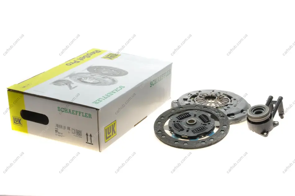 Комплект зчеплення Ford Fiesta/Fusion 1.4 16V 01-12 LuK 621 3052 33 (фото 1)
