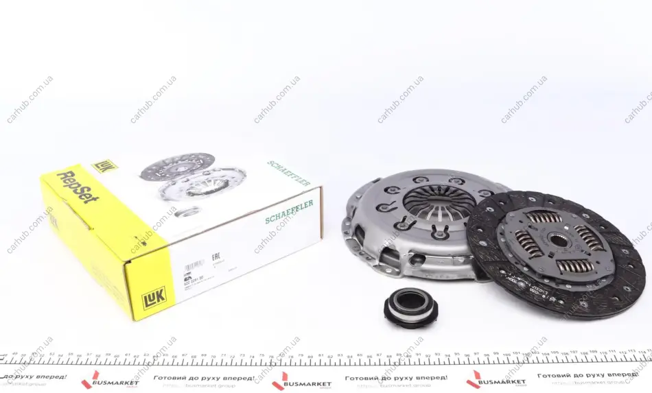 Комплект зчеплення Renault Laguna I/Megane I 1.8 16V/2.0i, 96-03, F4P/F3R/F7R, 80/84/85/108kw LuK 622 2281 00 (фото 1)