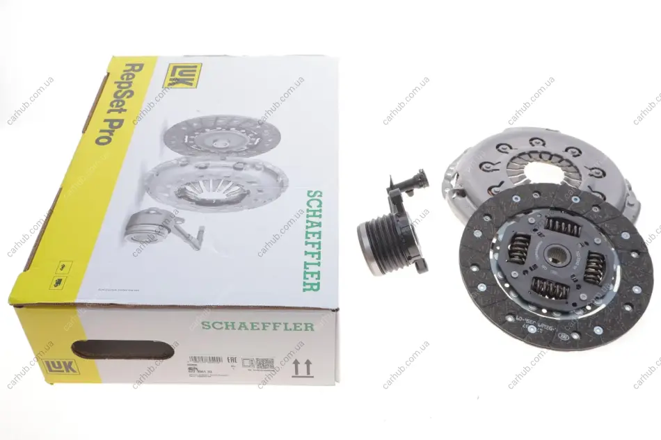 Комплект зчеплення Renault Laguna II 1.8/2.0 16V, 01-08, F4P/F4R, 85/86/88/89/98/99kw LuK 622 3061 33 (фото 1)
