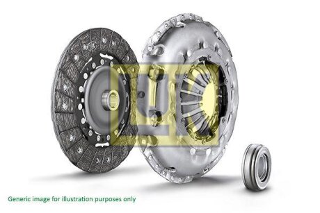 Комплект зчеплення Toyota Land Cruiser 2.4/2.4TD 85-96 (d=230mm) (+вижимний) LuK 623 2030 60