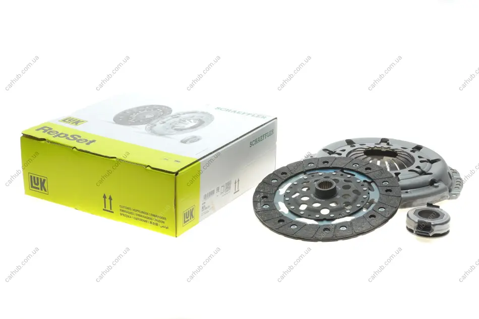 Комплект зчеплення Nissan Primera/X-Trail 01-13 (d=240mm) (+вижимний) LuK 624 3085 00 (фото 1)