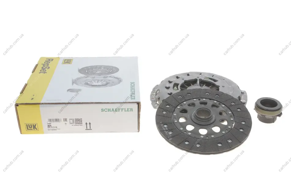 Комплект зчеплення BMW 5 (E60)/X5 (E53) 03-09 (d=240mm) M57/N62 LuK 624 3174 00 (фото 1)