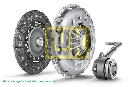 Комплект зчеплення VOLVO C30, C70 II, S40 II, S60 II, S80 II, V40, V50, V60 I, V70 III, XC60 I, XC70 II FORD FOCUS II 2.0D/2.4D/2.5 01.04-12.16 LuK 624 3256 33