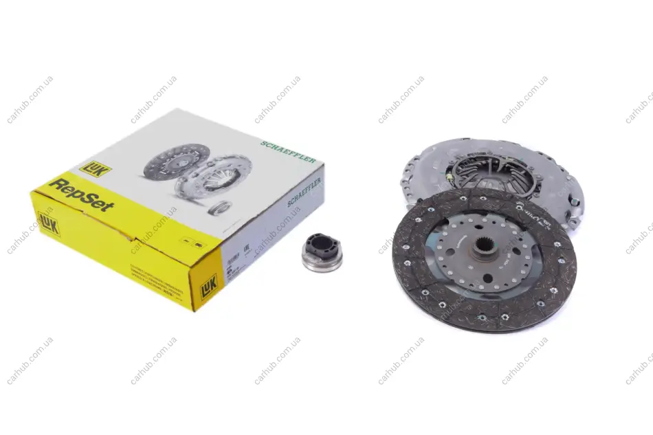 Комплект зчеплення Fiat Scudo 2.0D Multijet 07-, d=240mm LuK 624 3267 00 (фото 1)