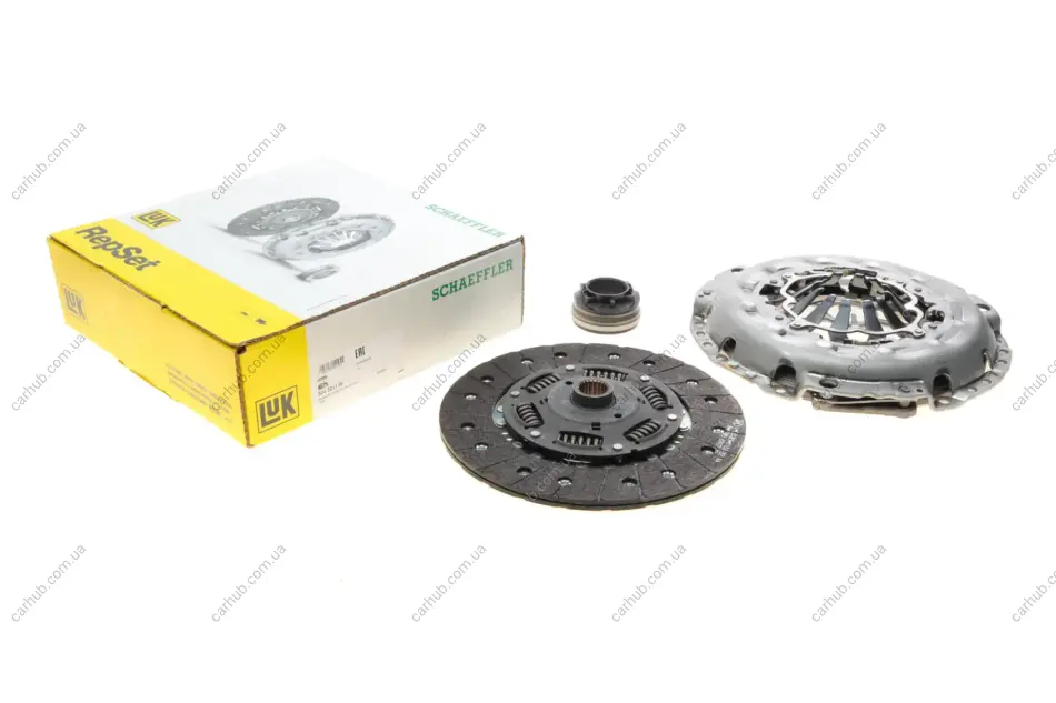 Комплект зчеплення AUDI A4/A6 2.7/3.0 TDI 03-11 (d=240mm) LuK 624 3311 00 (фото 1)