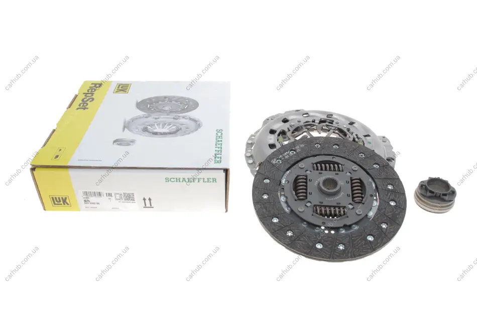 Комплект зчеплення Audi A4/A6 06-11/VW Passat B5 2.0TDI 03-05 LuK 624 3342 00 (фото 1)