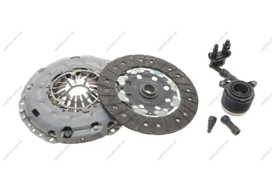 Комплект зчеплення Hyundai Santa Fe I/II 2.7 04-12, 125/129/139kw (d=240mm) (+ вижимний) LuK 624 3352 33 (фото 1)