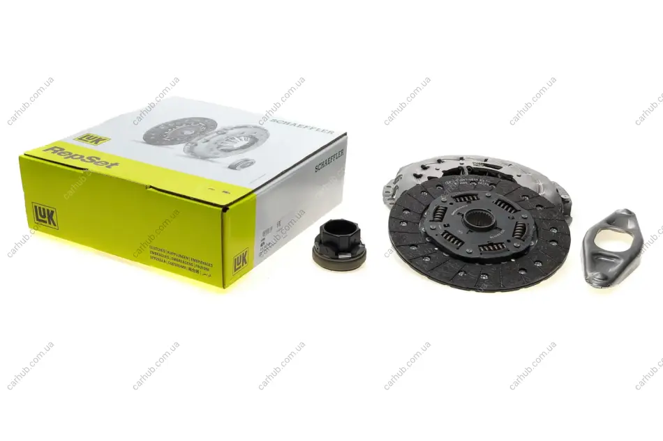 Комплект зчеплення BMW 3 (E90)/5 (E60/F10)/X3 (E83/F25) 02-14 (d=240mm) (+вижимний), N47/N57/M57 LuK 624 3371 00 (фото 1)