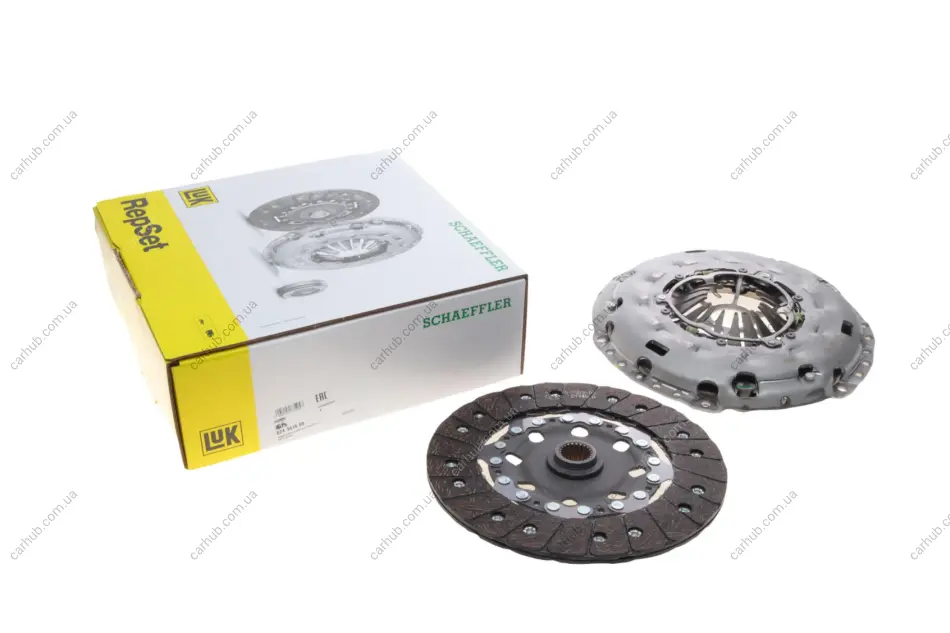 Комплект зчеплення Mitsubishi Lancer 1.8/Outlander 2.2 DI-D 06- (d=240mm) LuK 624 3416 09 (фото 1)