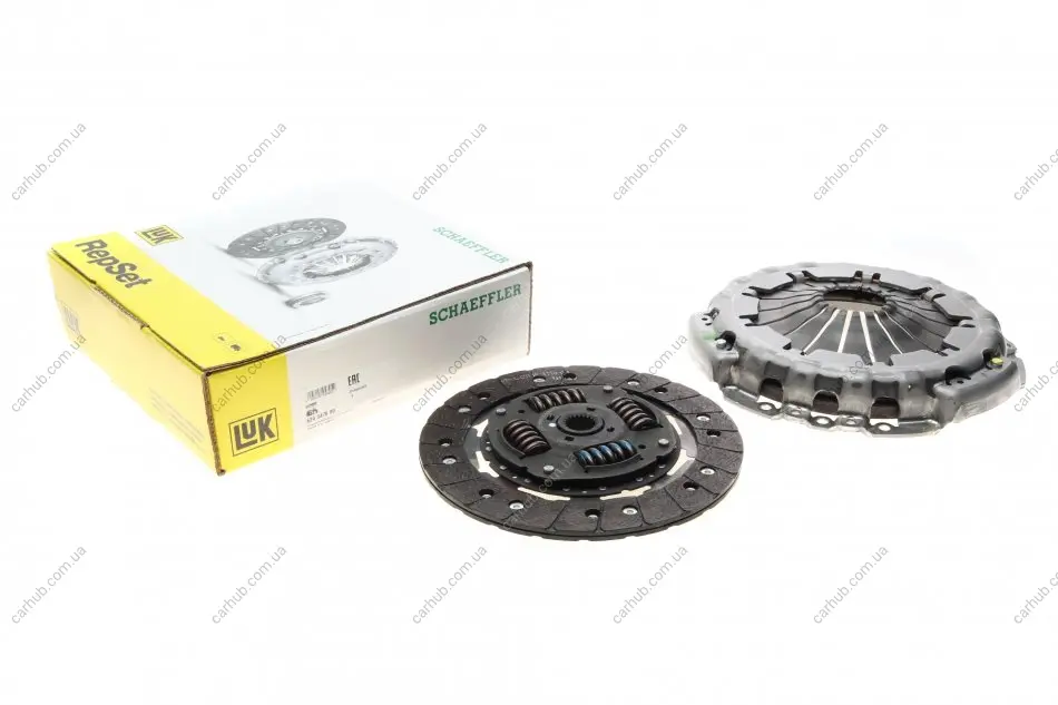 Комплект зчеплення Renault Master/Trafic 2.0 - 2.5 CDTI 06-, d=240mm, G9U/M9R LuK 624 3476 09 (фото 1)