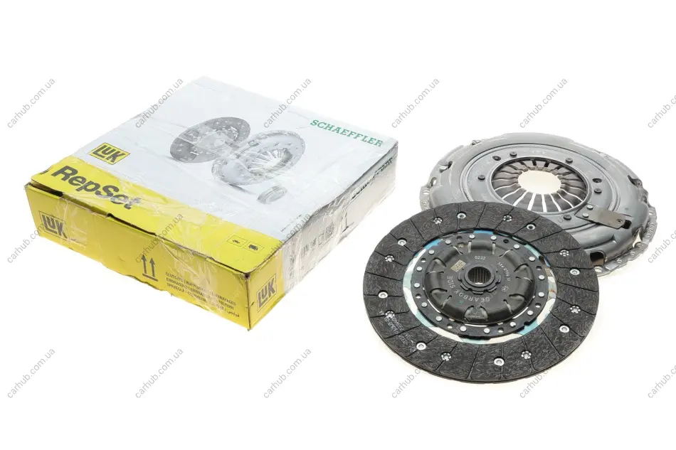 Комплект зчеплення Fiat Doblo 1.6D/2.0D Multijet 10- LuK 624 3742 09 (фото 1)
