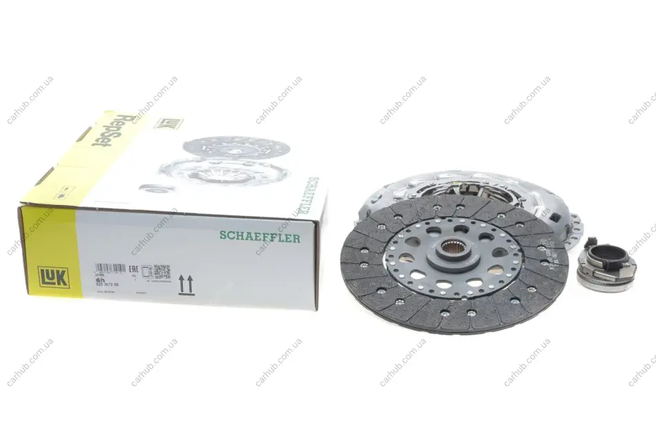 Комплект зчеплення Mazda 3/5/6 2.0 DI 02-10 (d=250mm) LuK 625 3072 00 (фото 1)