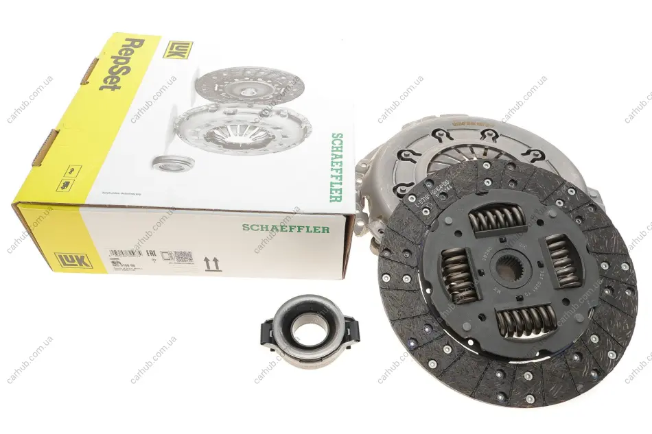 Комплект зчеплення Nissan Navara 2.5 D 4x4 01- (d=250mm) LuK 625 3100 00 (фото 1)