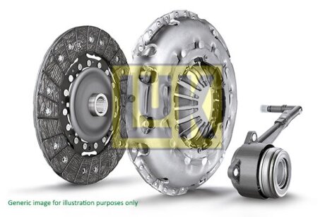 Фото комплект зчеплення (260мм) VW CRAFTER 30-35, CRAFTER 30-50 2.0D 07.11-12.16 LuK 626313033 Комплект зчеплення (260мм) VW CRAFTER 30-35, CRAFTER 30-50 2.0D 07.11-12.16 LuK 626313033
