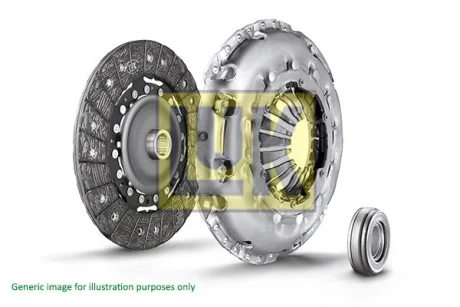 Комплект зчеплення з підшипником (280мм) TOYOTA HILUX VII 2.5D/3.0D 03.05-09.15 LuK 628 3333 00