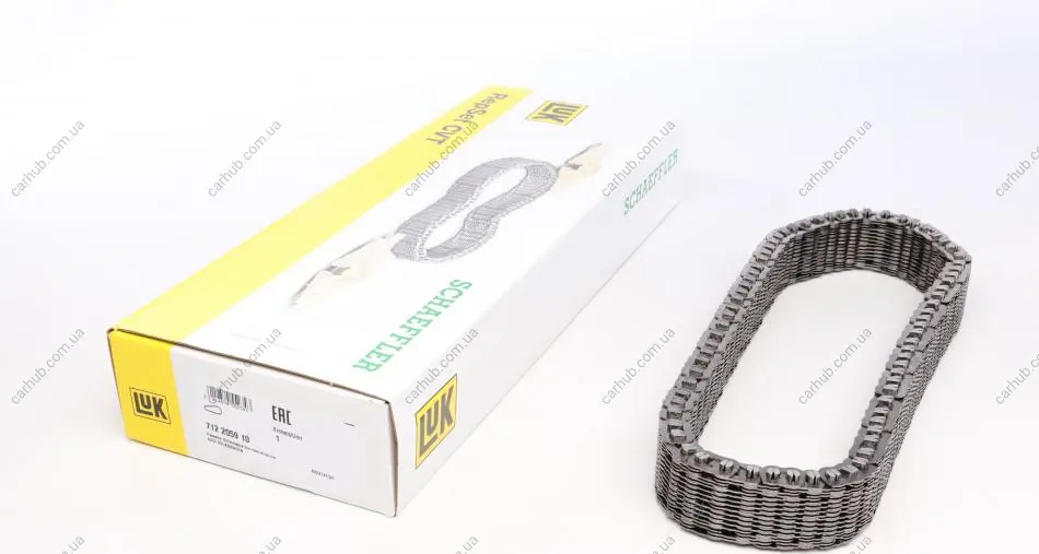 Ланцюг АКПП Audi A4/A6, 11/97 - 08/11, (CVT) безступі́нчаста трансмісія (01J VL300) LuK 712 2059 10 (фото 1)